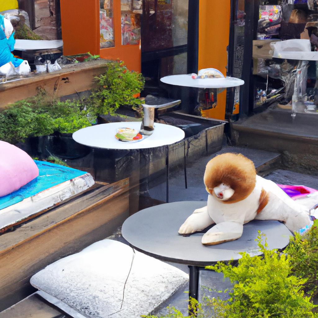 愛犬に優しいカフェ
